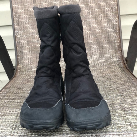 Quechua Kids black&white side zip snowboots - Picture 2 of 7